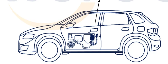 DS-341 electric tailgate and electric suction door and electric side sliding door for luxury cars