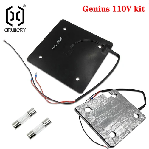 Imagen 2 del producto Impresora 3D Artillery Sidewinder SW-X1 y Genius 110V 220V Kit de fusibles de algodón para calefacción de cama caliente