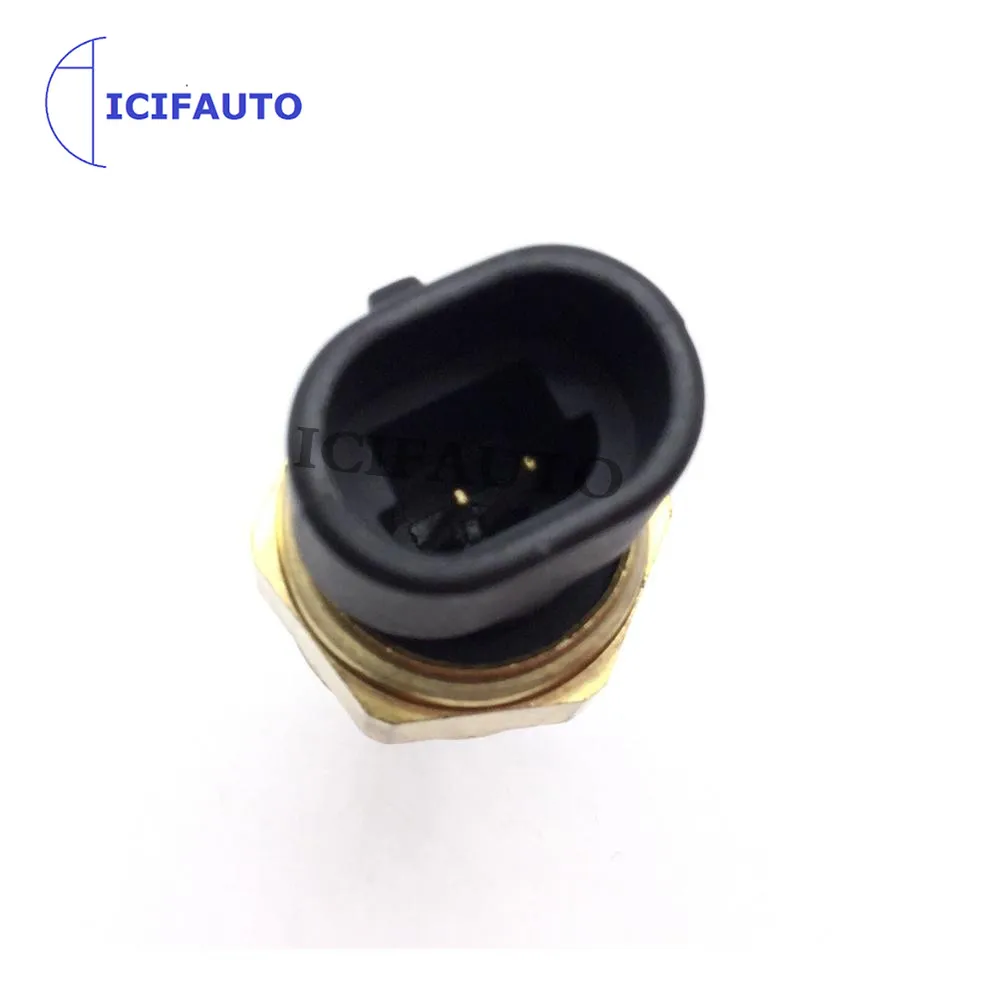 4954905 Coolant Temperature Sensor+Connector for Cummins ISX Ram 2500 Ram 3500 5.9L 6.7L 3865346 3096153 5011852AB 5114413AA