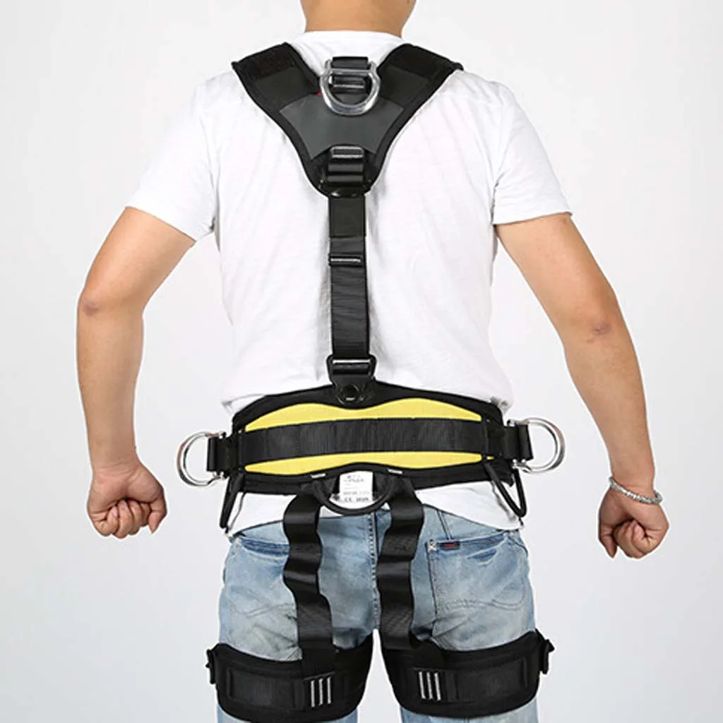 Pro Safety Shoulder Strap Sling for Climbing Abseil Fall Protection Harness