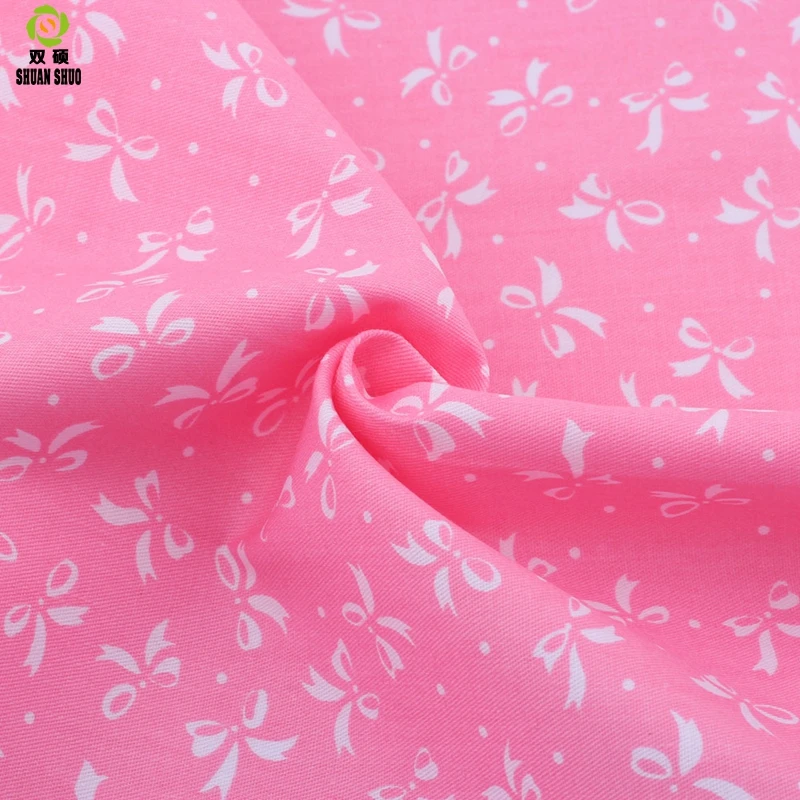 Shuanshuo  Cotton Fabric Patchwork Tissue Cloth Of Handmade DIY Quilting Sewing Textile Material Half Meter  160*50cm