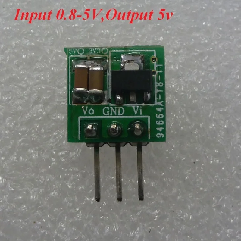 CE013*8 8pcs Mini DC-DC 0.9-5V to DC 5V Step-UP Boost Voltage Converter Module for Breadboard  LED LCD Motor