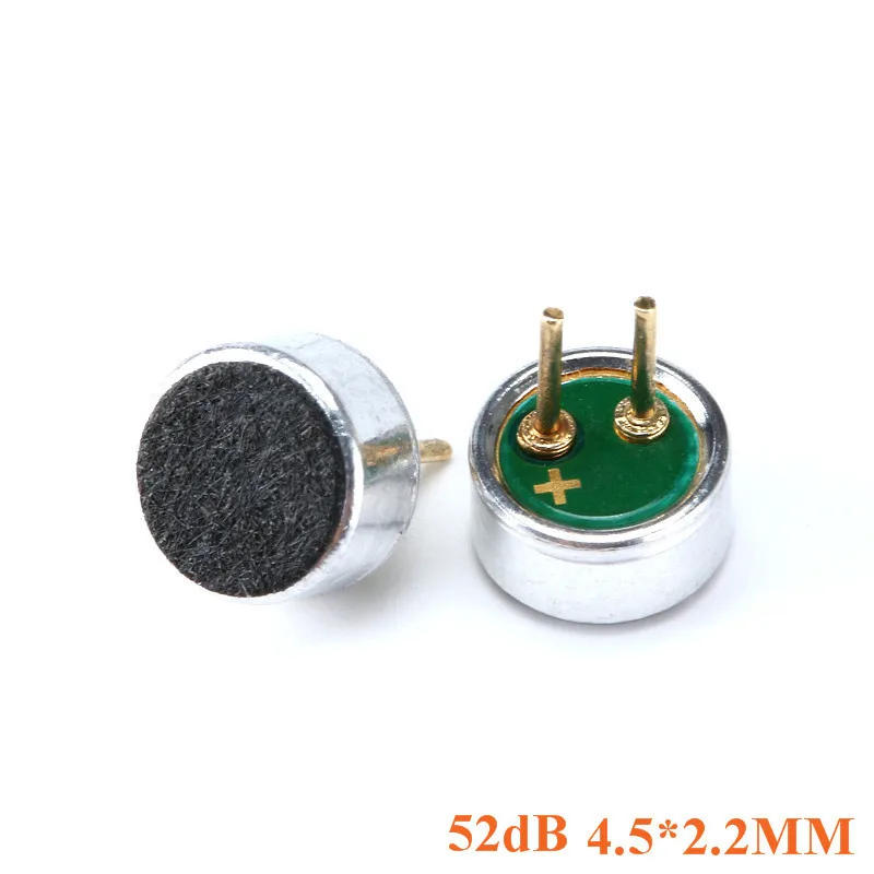 

100pcs Microphone 6*5mm 9*7 4.5*2.2 6*2.2mm Mic Condenser Electret Microphone Pickup 6x5 9x7mm 4.5x2.2mm 6x2.2mm MP3 Accessories