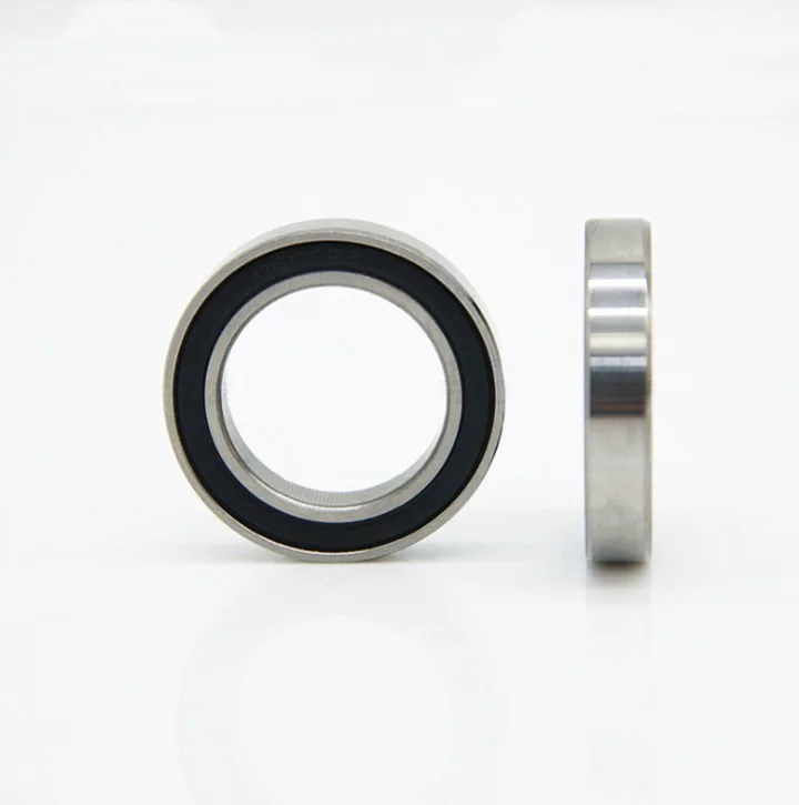 500pcs/lot 6802RS 6802-2RS 6802 2RS 15*24*5mm Double rubber cover Thin Wall Deep Groove Ball bearing 15×24×5mm