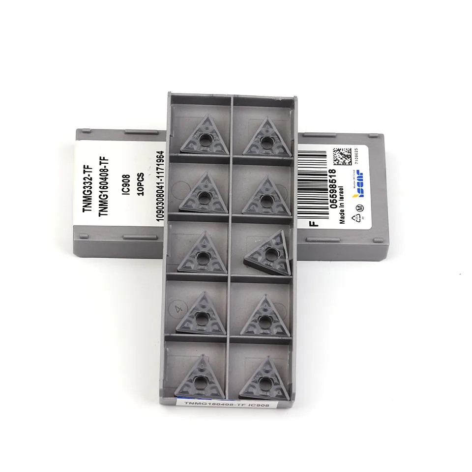 TNMG160404 TF IC907  IC908 External Turning Tools Carbide insert TNMG160408 TF IC907  IC908Lathe cutterTool turning insert