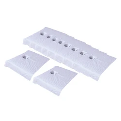 10 Pieces Cotton SPA Massage Table Cover Beauty Bed Face Hole Towel Cloth