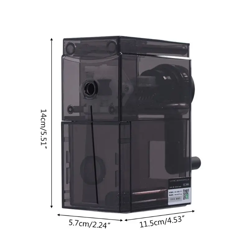 전문 긴 포인트 스케치 연필 깎이 핸드 크랭크 샤프너