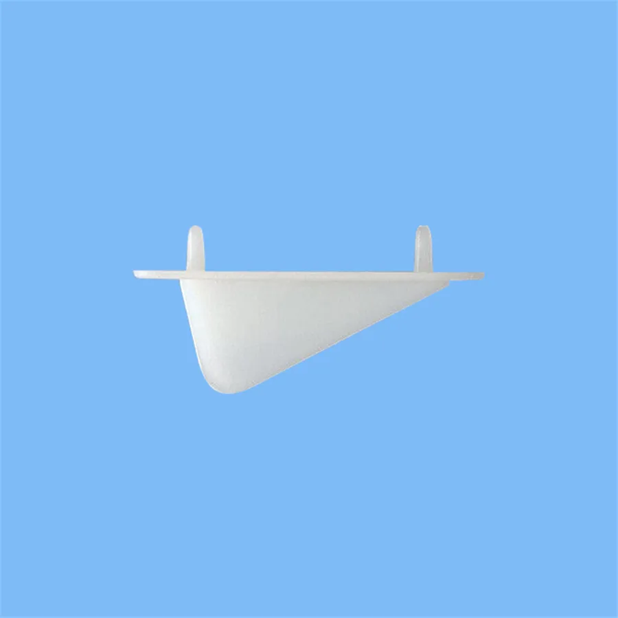 10 Pcs  Nylon Control Horn Wing Tip Protector Protecting Corner For RC Aircraft Model Accessories Replacement Color White