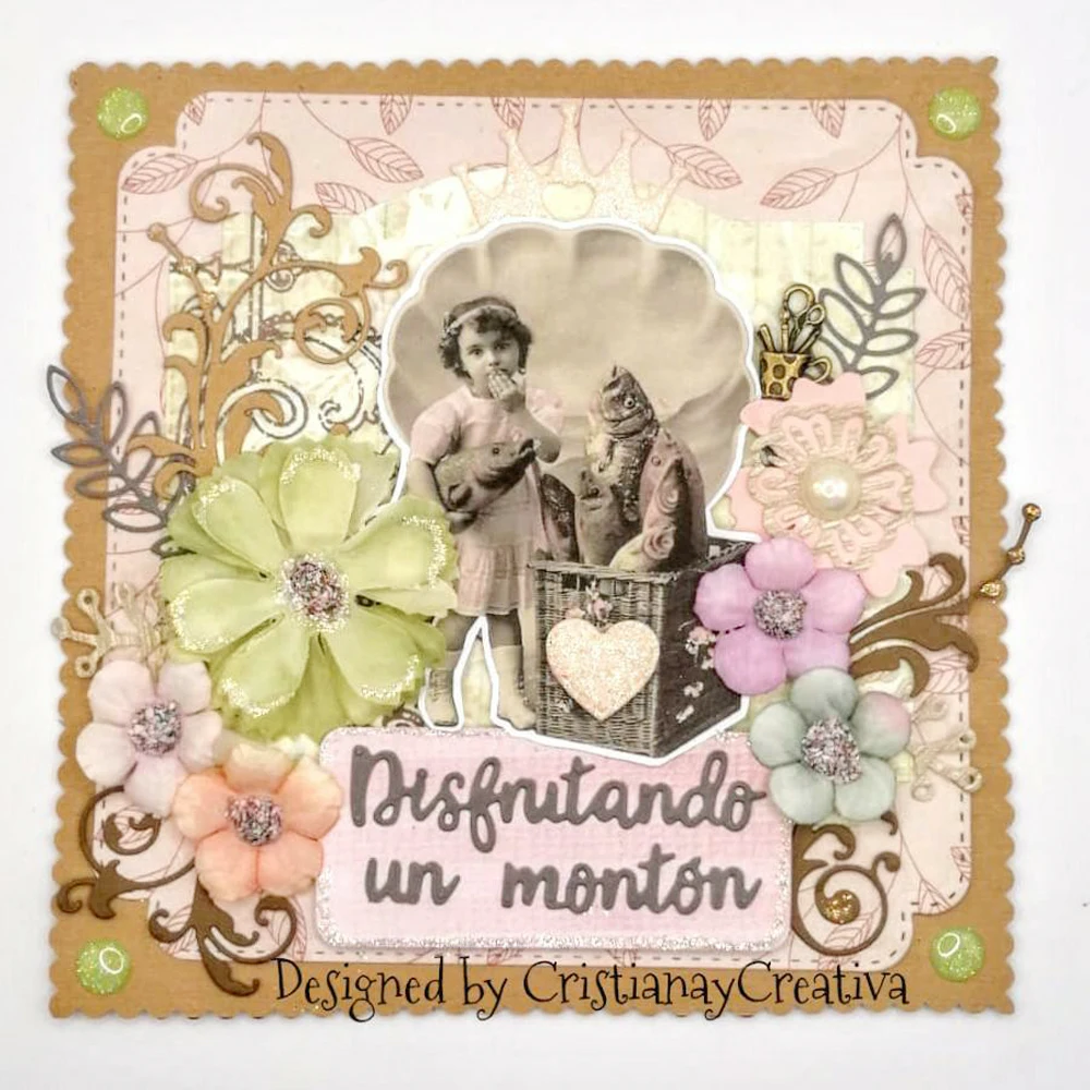 Personalized Spanish new metal cutting mold used in scrapbook by Christian and creative love friendship family design trophies