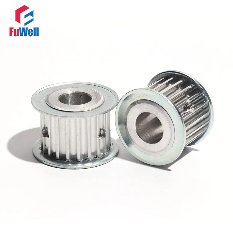 HTD 5M 20T Timing Pulley 20Teeth Transmission Belt Pulley 16/21/27mm Belt Width 5/6/6.35/8/10/12/20mm Bore Toothed Gear Pulley