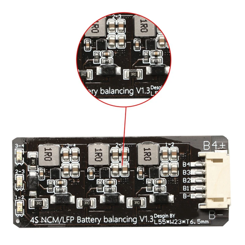 4S Li-Ion Lipo Lifepo4 LFP Battery Active Equalizer Balancer BMS 1.2A Balance Energy Transfer Board