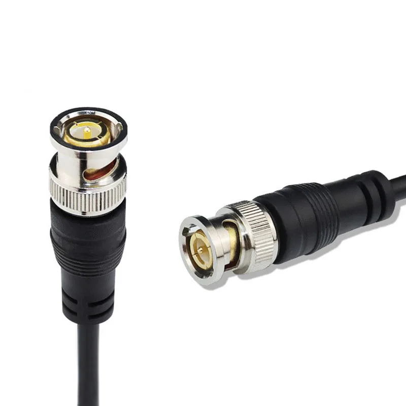 0.5M 1M 2M 3M BNC Cable Male to Male Coaxial Cable For CCTV Camera BNC Connection Cable Accessories