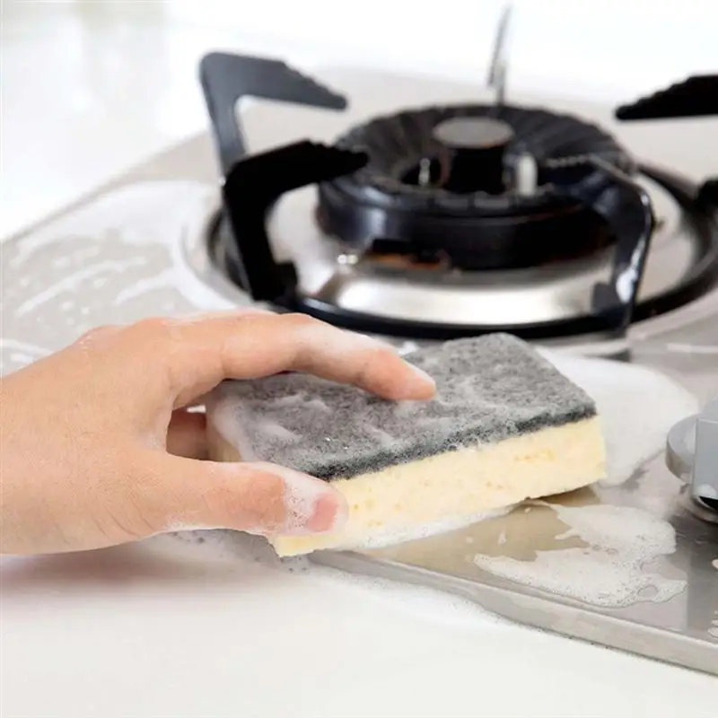 8PCS KitchenCleaning Sponges Dishing Washing Tools Sponges Non-Scratch Kitchenware Dish Washing Cleaning Suede