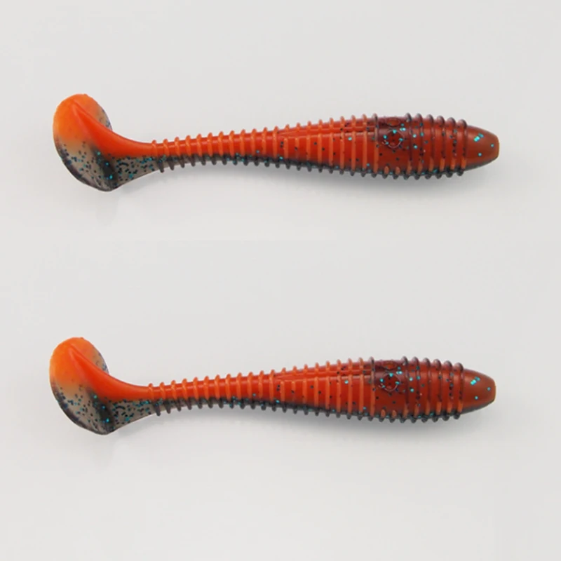ESFISHING SwimBait Angelköder Vibro Fat 100mm 125mm Silikonköder Swing Impact Fat Isca Kunstköder zum Angeln – Detail 4