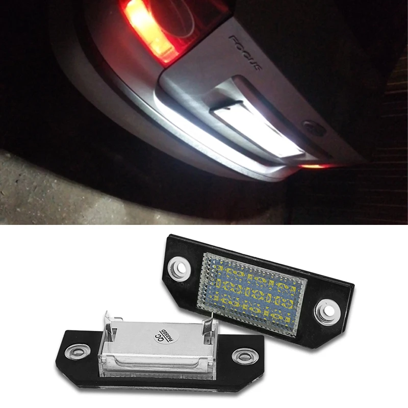 

Xenon White OEM-Fit LED License Plate Light For Ford for Ford Focus C-MAX(03-) Ford Focus MK2(03-08) License Plate Light