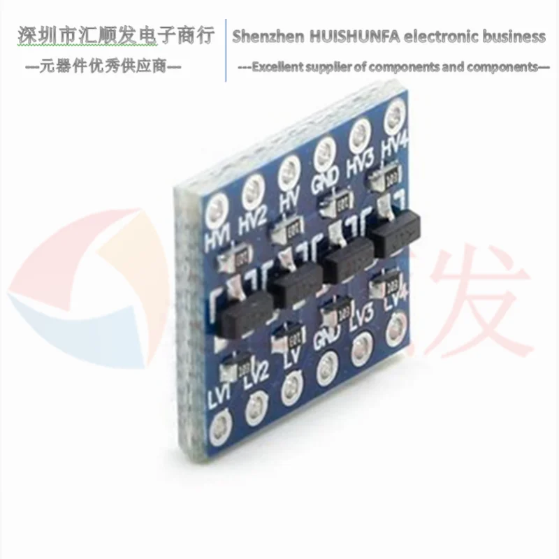 5 فولت-3 فولت IIC UART SPI ، الخ 4-way مستوى تحويل وحدة 4-way رأس دبوس