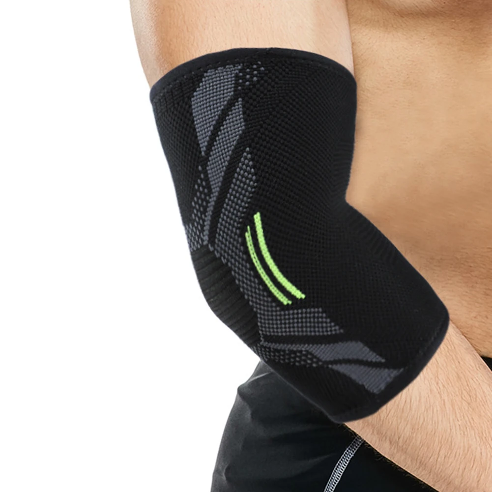 Elbow Pads Brace Compression Support Sleeve 2020 Adults Elastic Elbow Band Cover Injury Sleeve Pad Reduce Pain S XL