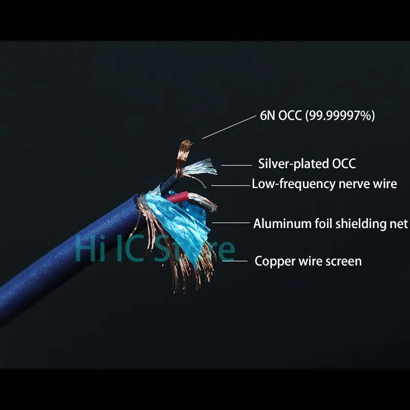 Hi-Fi 6N OCC посеребренный адаптер для iPhone 7 8 XS 11 AUX преобразователь для Lightning на 3,5 мм 4,4 мм 2,5 мм разъем для наушников