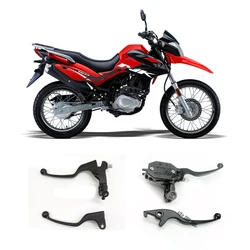 Brake Lever Brake Rod Clutch Lever Brake Handle Assembly   Motorcycle Original Factory Accessories For HAOJUE NK150 NK 150