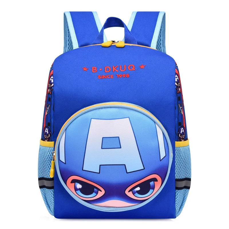 Sacs à dos de dessin animé Marvel pour enfants, sacs à main SpidSuffolk pour garçons, services.com America, Iron Man, forfaits initiés, cadeau