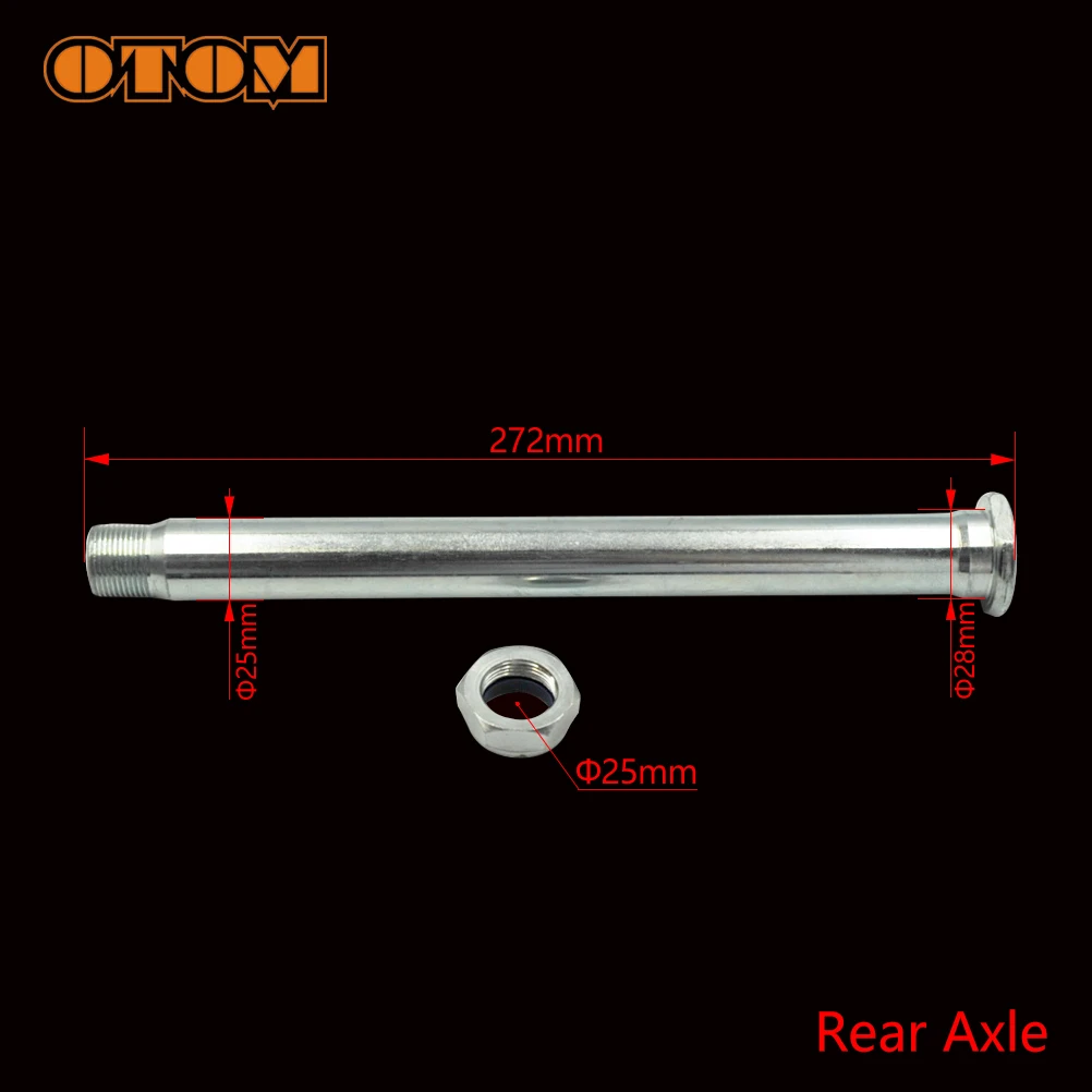 OTOM Bicycle Thru Axles Bike Quick Release Hubs Tube Shaft Skewers Front Rear Axle For HONDA CRF 250 450 R X Dirt Bike Accessory