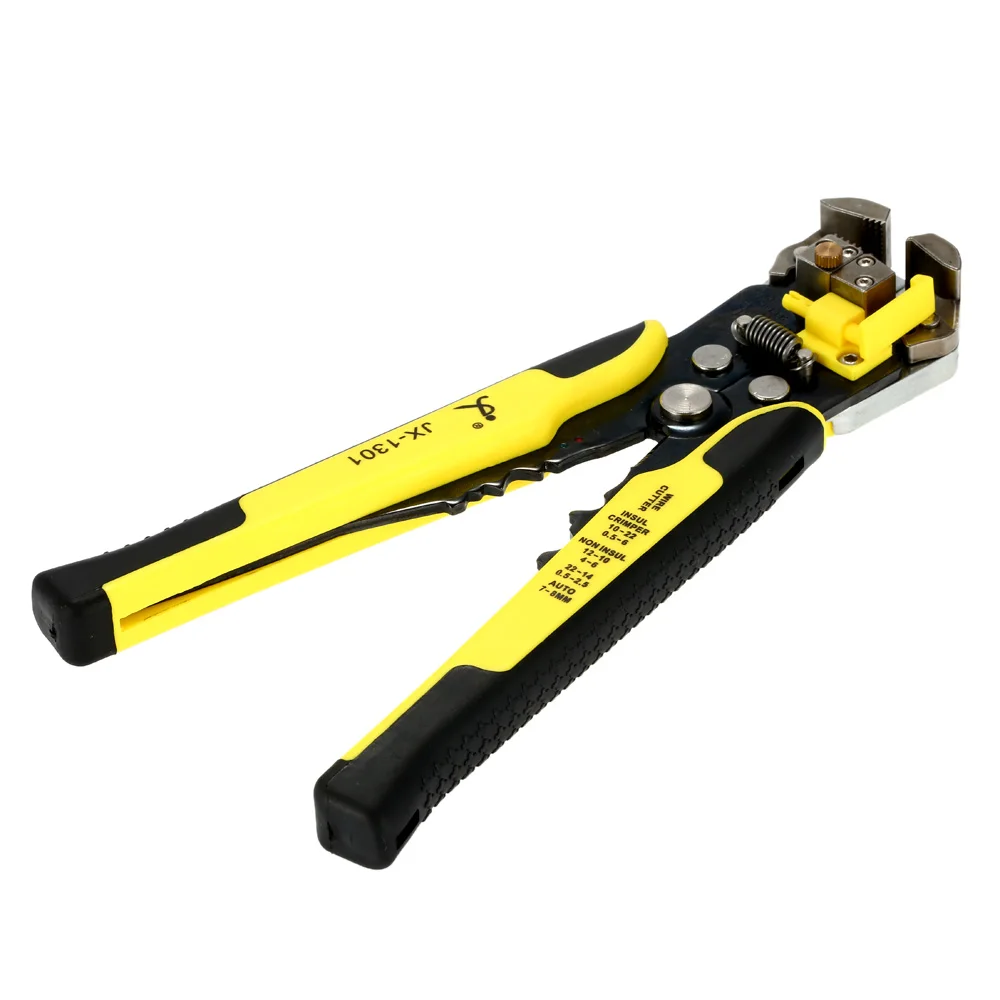 Automatic Cable Wire Stripper Self Adjusting Crimper Terminal Tool AWG24-10(0.2-6.0MM2)