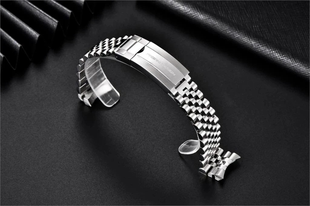 PAGANI DESIGN Original For PD1662, PD1651 Watch 316L Stainless Steel Band Strap Jubilee bracelet width 20MM, length 220MM