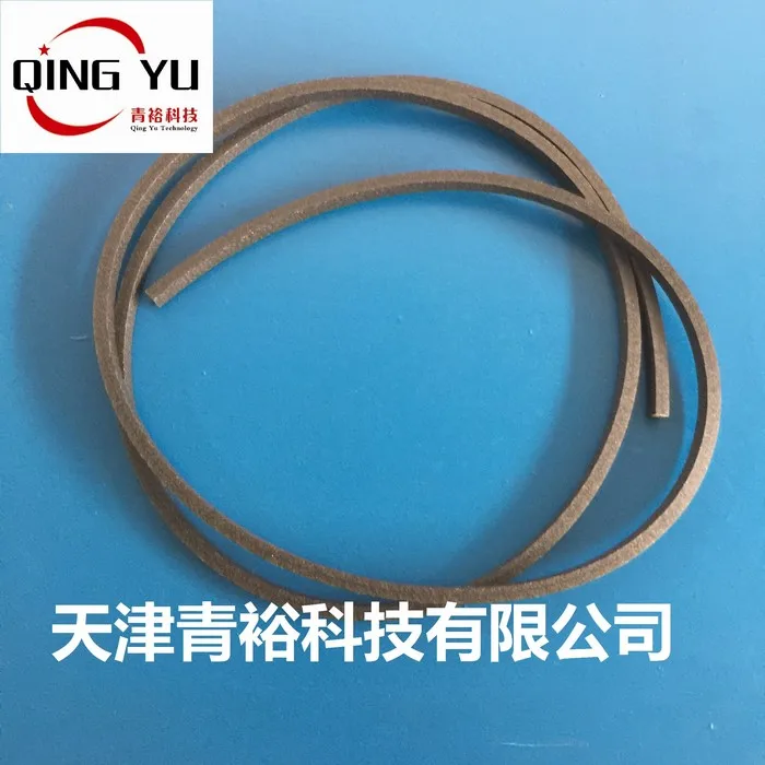 

Electromagnetic Shielding Conductive Rubber Strip Nickel Carbon (Ni / C) Square Sealing Strip Section Size 6.4 Multiply 4.8