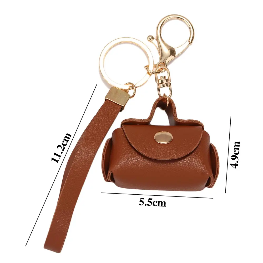 Cute Kawaii Mini Bag Keychain Creative Lovely Keyring For Women Girls Car Purse Pendant Keychains Gift Keyring