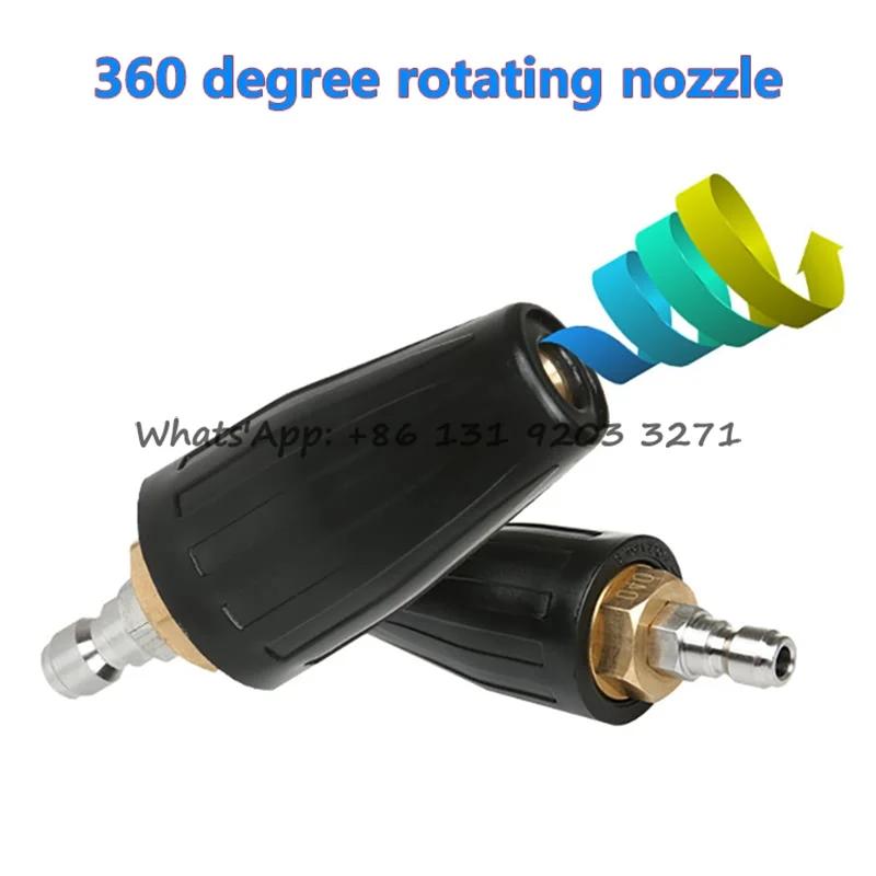 360 Rotating Swirl Nozzle Sprayer With 1/4