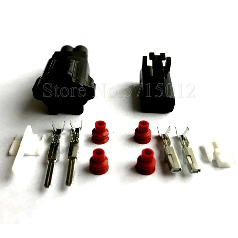 2 отверстия, автомобильный водонепроницаемый электрический соединитель жгут проводов, блок предохранителей, штекер, разъемы датчика ABS MG651092-5