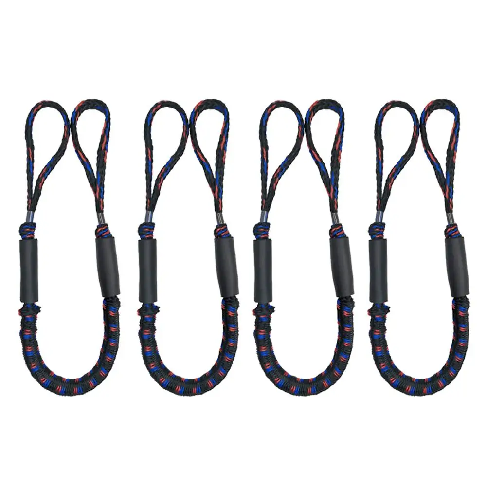 Elastic Stretching Mooring Rope Boat Bungee Dock Line Shock Cord Wharf Docking Rope For Coat Supplies