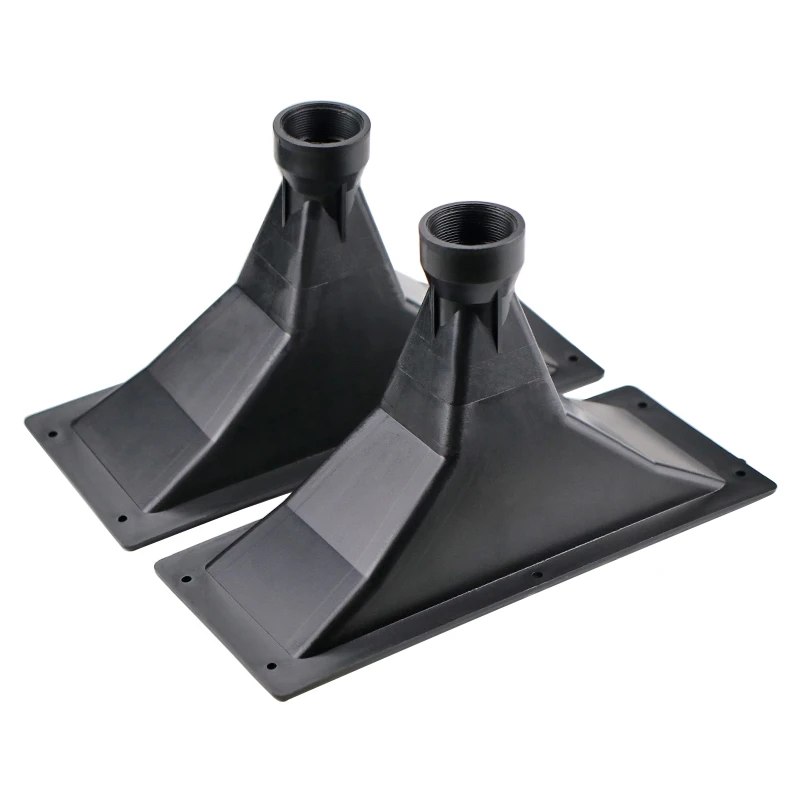 262*109 millimetri 44 nucleo Tweeter Altoparlante del Corno Per La Fase KTV Audio Tweeter Accessori In Plastica ABS Corno Drive Testa 2pcs