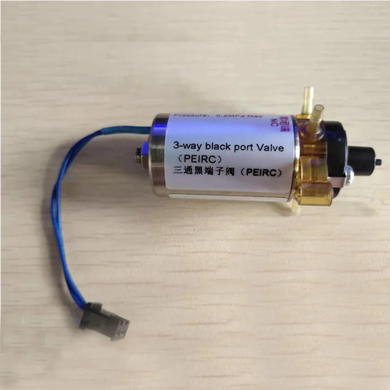 Original MINDRAY BC-2300 2100 2800 2600 3000Plus Hematology Analyzer Self-Produced Solenoid Valve 3-Way 2-way black port valve