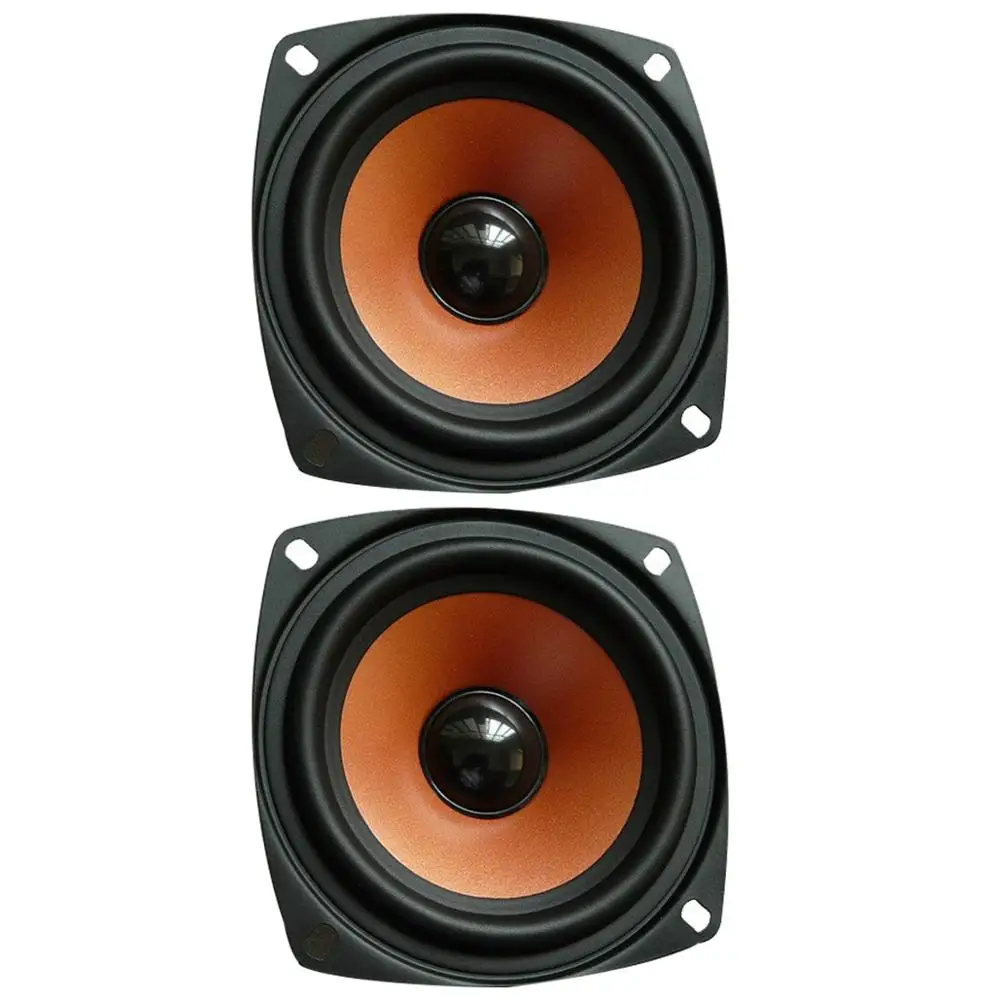 1pair 3.5inch Full Range Speaker 4ohm 10-20W Entry-level Fever Subwoofer