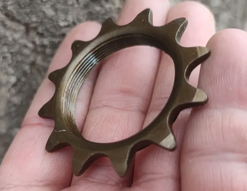 TAOZIK Steel 12 T 34 mm BMX Fixed Gear MTB Bicycle Chain Ring Star Free Wheel Sprocket