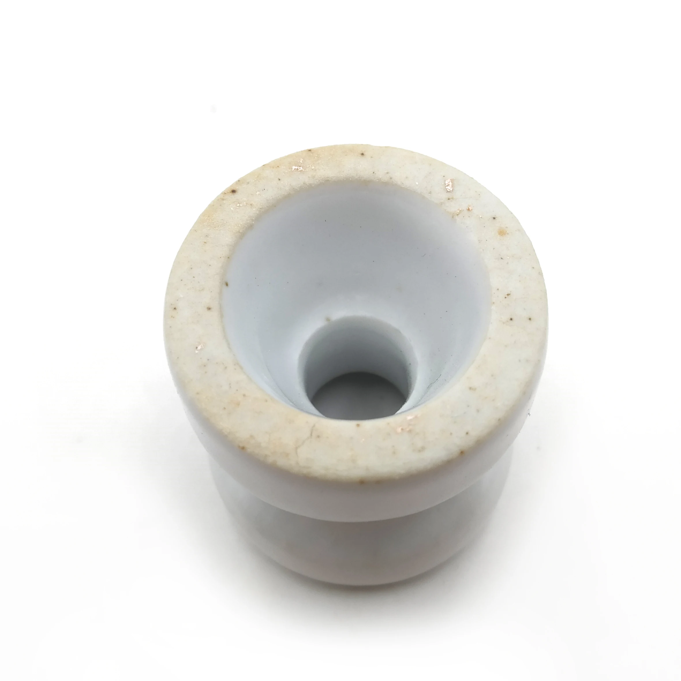 Lydite Corner Post Ceramic Insulator 10mm Inner diameter-pack of 12