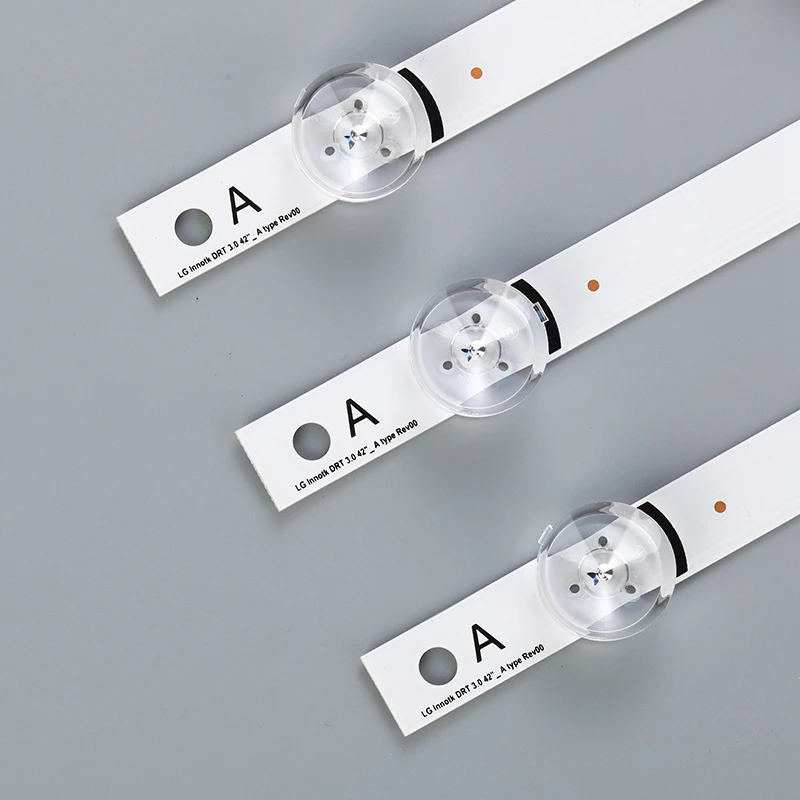 Com as melhores Promoções 8 Retroiluminação Led Tira Lâmpada para Lg Innotek 42 Polegada Tv Drt 3.0 42 Polegada 6916L 1709B 1710B 1957E 1956E 6916L-1956A 6916L-19