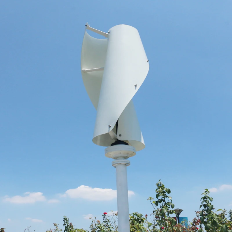 FREE ENERGY 3000W 5000W 8000W 10000W Vertical Wind Turbine Three Phase AC 10KW 12V 24V 48V 96V  Low Noise Windmill For Home