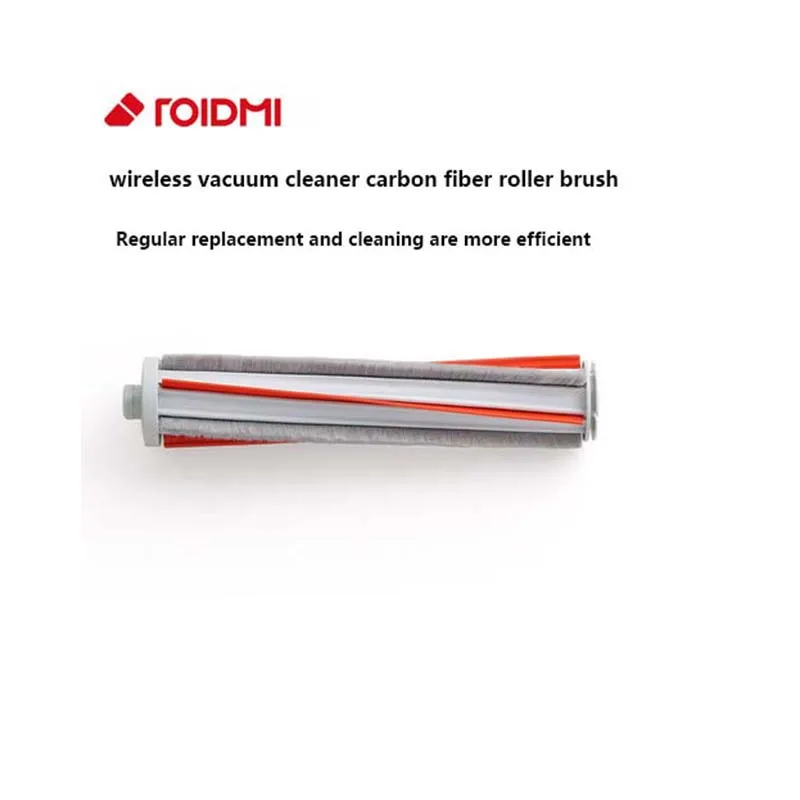 Compatible For Roidmi F8 XCQ01RM Carbon Fiber Rolling Brush Part Wireless Handheld Vacuum Cleaner Spare Accessories Replacement