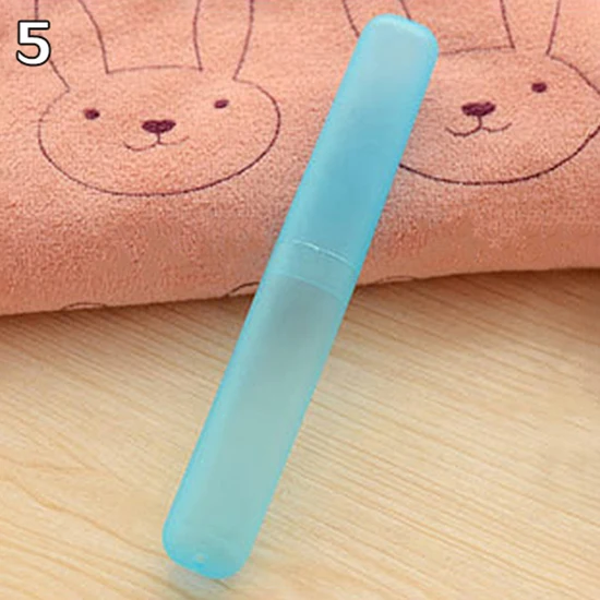 Portable Travel Hiking Camping Toothbrush Holder Case Tube Protect Cover Box Toothbrush Holder Organizer