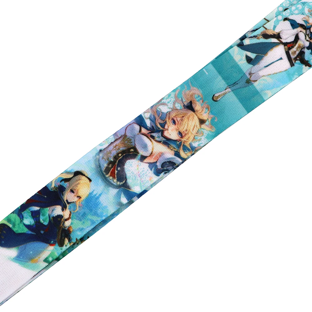Flyingbee Anime Girl Neck Strap Lanyard For Keys ID Card Gym Phone Straps USB Badge Holder DIY Hang Rope Lariat Lanyard X2325
