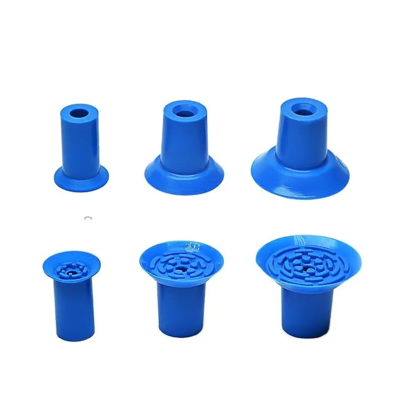 10 pcs Manipulator Industrial Strong Film Plastic Bag Ppen Suction Cup Vacuum Nozzle Vacuum Pad F18 F26 F33 with Fittings