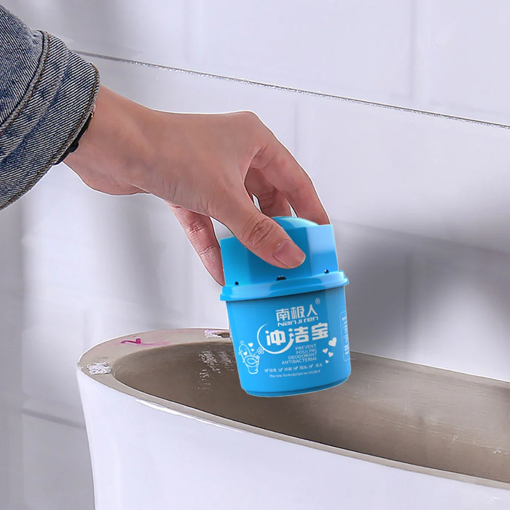 Automatic Toilet Cleaner Magic Flush Bottled Helper Blue Bubble Amazing Bathroom Restroom Cleaner Helper  Random Shipment