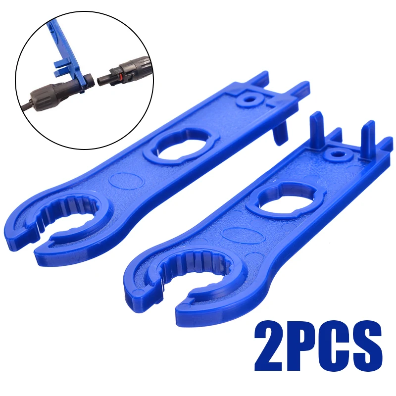 1 pair of SOLAR PV spanner Solar Panel Connector Disconnect Tool Spanners Wrench ABS Plastic Pocket Solar Connector Wrench