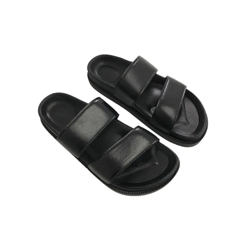 2020 New Brand Slippers Women Outdoor Casual Flat Heel Slipper Non Slip Adjustable Buckle Summer Beach Slippers Lightweight Home