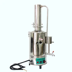 20L Electric Water Distiller 304 Stainless Steel Distilled Water Machine 220V/380V Automatic Cut-off Water Boiler Tool