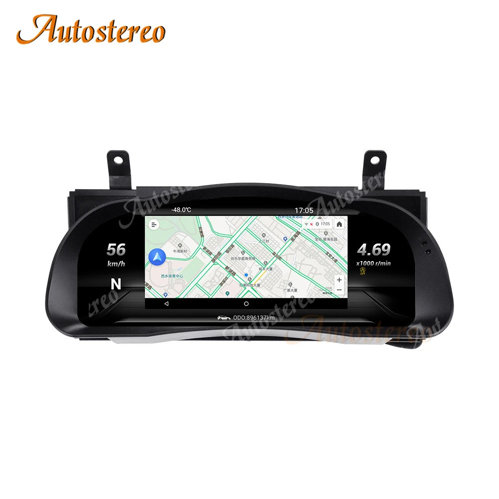 Écran de tableau de bord pour TOYOTA Highlander 2014 – 2019, Navigation GPS, lecteur multimédia, Instrument de remplacement Linux