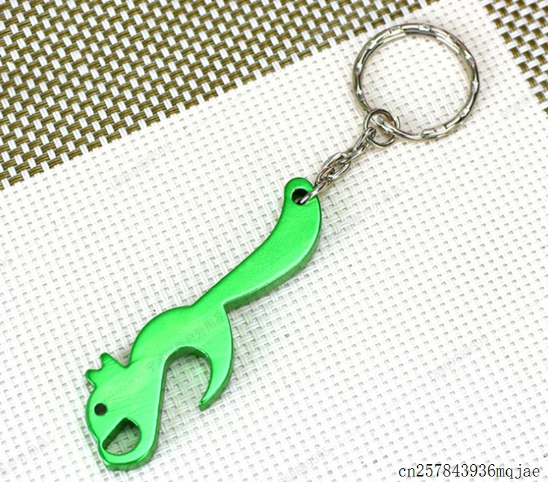 500Pcs Squirrel Shape Openers Keychain Can Bottle Opener Keyrings Aluminum Alloy Material