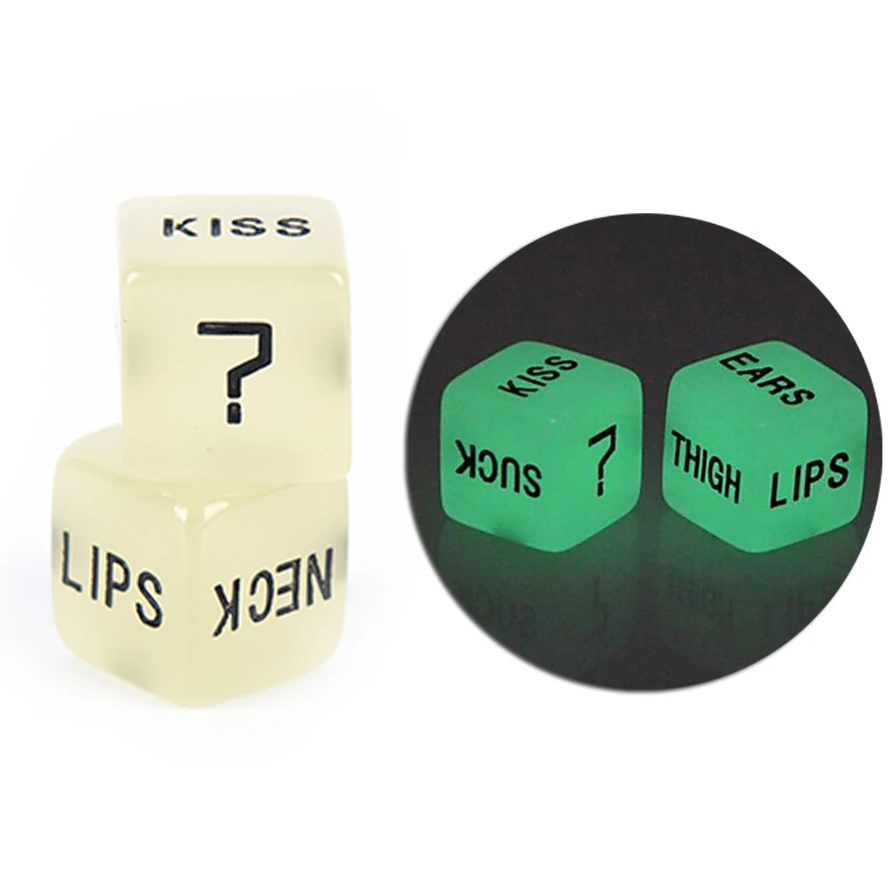 1/2pcs 6/12 Sided Sexy Funny Adult Love Humour Gambling Sex Romance Erotic Kama Sutra Craps Dice Toy